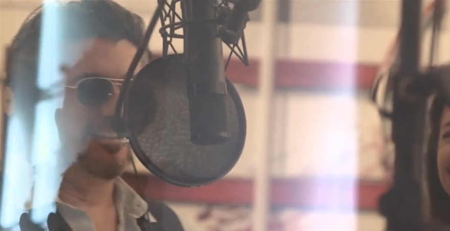 En studio avec Cedric PULEO