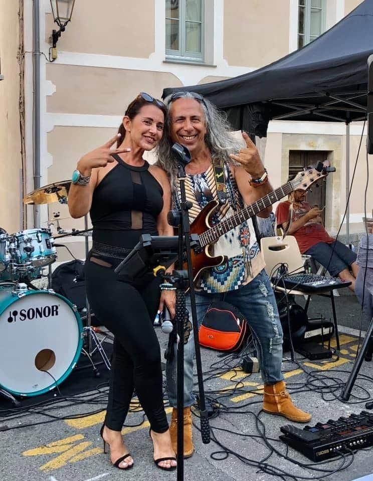 Avec Guy Zenouda - Corinne Jackson & Guys FETE DE LA MUSIQUE BIOT