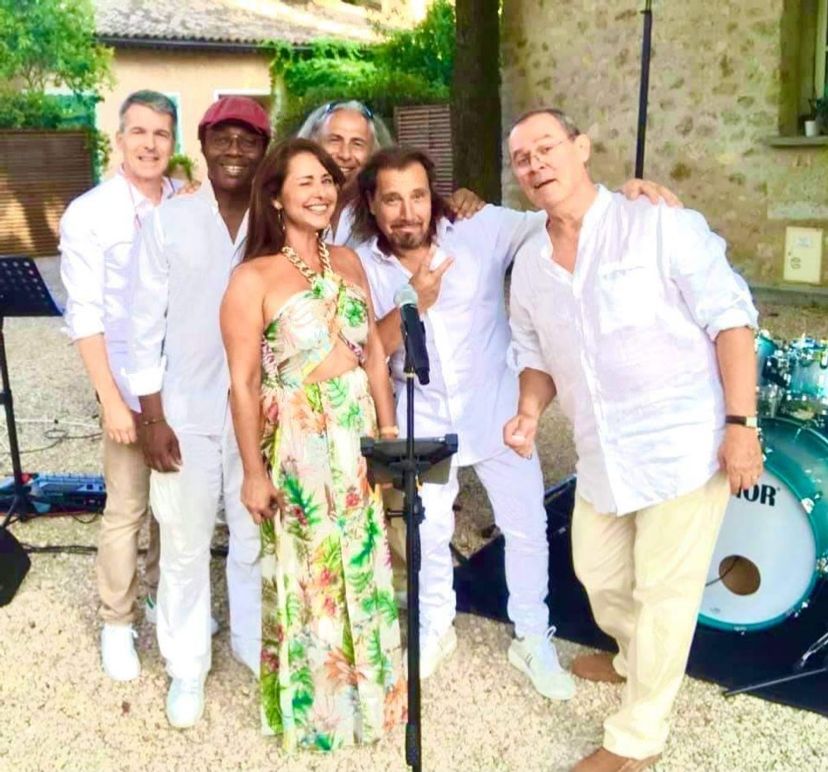 Mariage privé - Abbaye de la celle. Alain DUCASSE - Corinne Jackson and Guys le 07/08/21